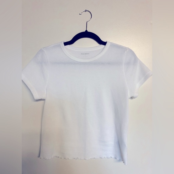 Old Navy Waffle Baby Tee - Picture 1 of 4